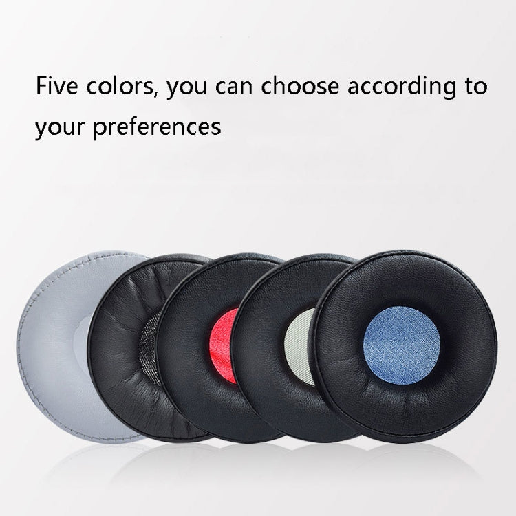2 PCS Headphone Sponge Cover Headphone Leather Cover For Jabra Revo Wireless, Colour: Black Blue Net - Earmuff & Pad by buy2fix | Online Shopping UK | buy2fix