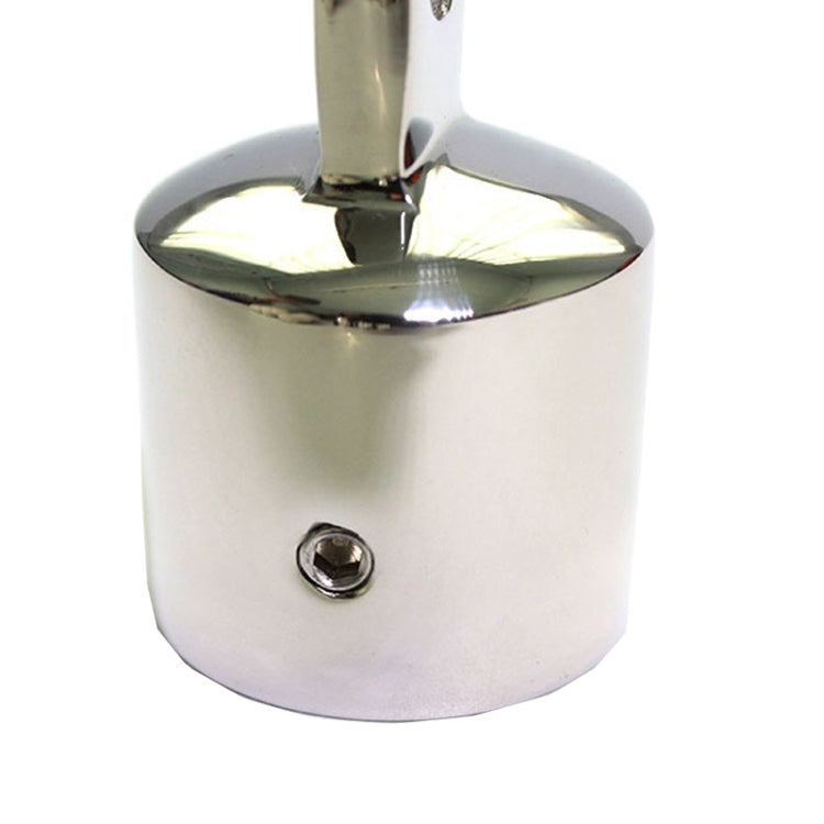 32mm Ordinary Single Top Silk Slip Cap 316 Stainless Steel Yacht RV Awning Accessories - Locks & Hasps by buy2fix | Online Shopping UK | buy2fix