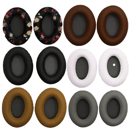 2 PCS Headset Sponge Cover For BOSE QC15 / QC3 / QC2 / QC25 / AE2 / AE2i(Print Color + Gray) by buy2fix