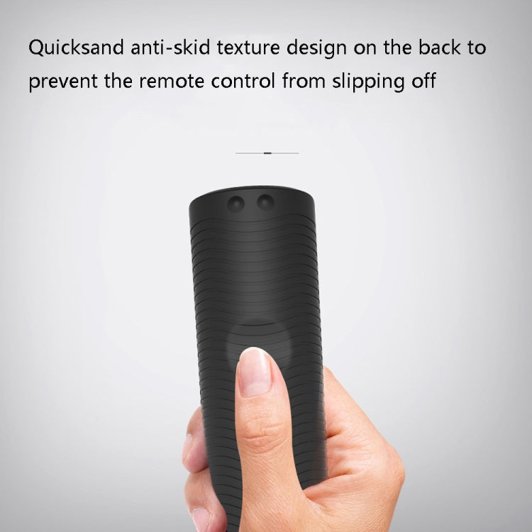 2 PCS Silicone Remote Control Protective Case For Samsung BN59 AA59(Y6 Black) - Remote Control Covers by buy2fix | Online Shopping UK | buy2fix