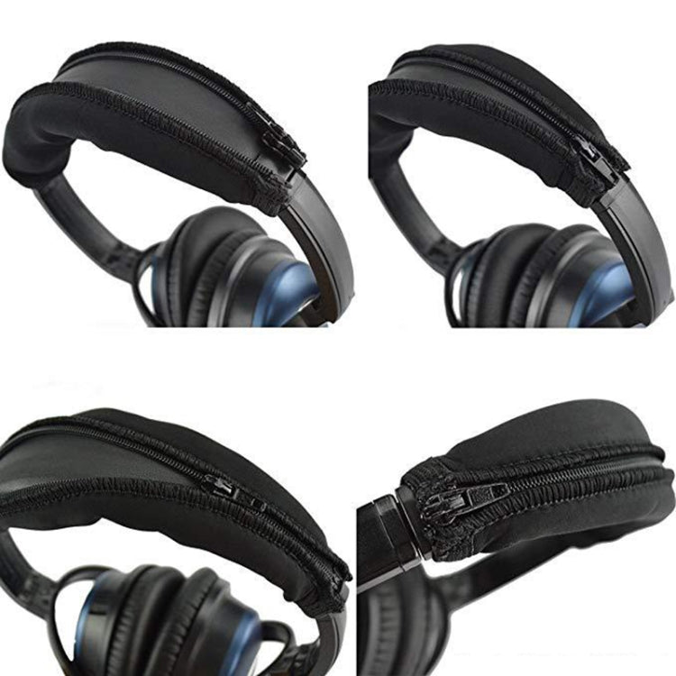 2 PCS Headset Head Beam Protector For BOSE QC15 / QC2 / AE2(Black) - Earmuff & Pad by buy2fix | Online Shopping UK | buy2fix
