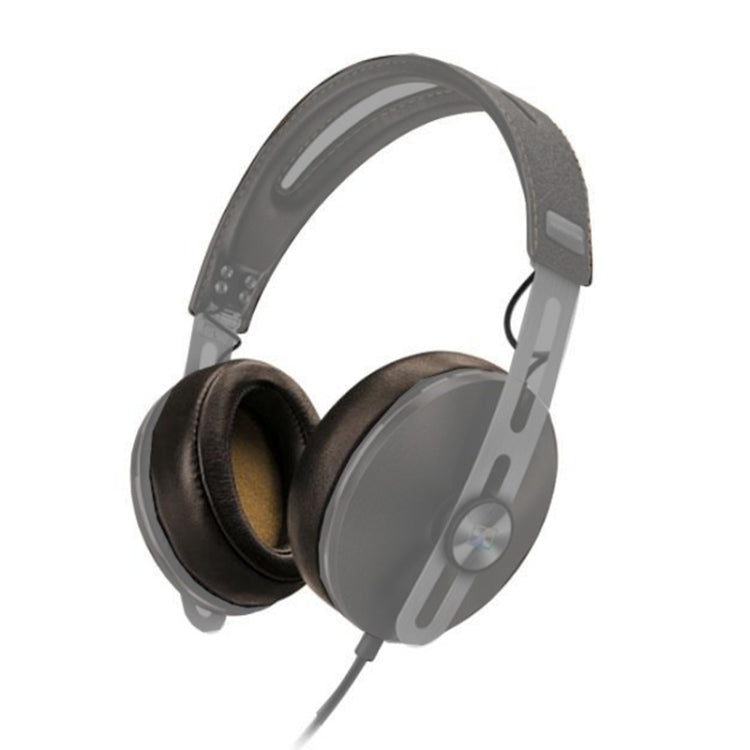 2 PCS Headset Cover For Sennheiser MOMENTUM 2(Black) - Earmuff & Pad by buy2fix | Online Shopping UK | buy2fix