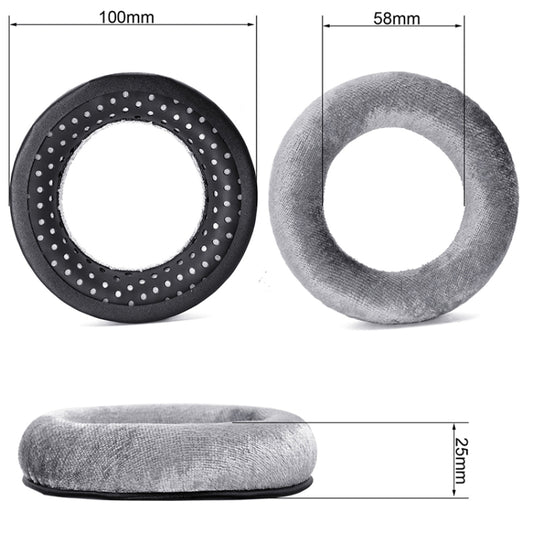 2 PCS Earmuffs Cover For Beyerdynamic DT990 / DT880 / DT770 Pro(Gray) - Earmuff & Pad by buy2fix | Online Shopping UK | buy2fix