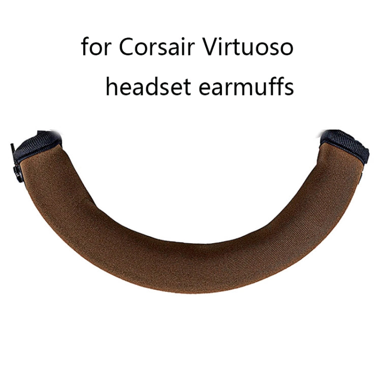 2 PCS Head Beam Protective Case For Corsair Virtuoso RGB(Brown) - Earmuff & Pad by buy2fix | Online Shopping UK | buy2fix