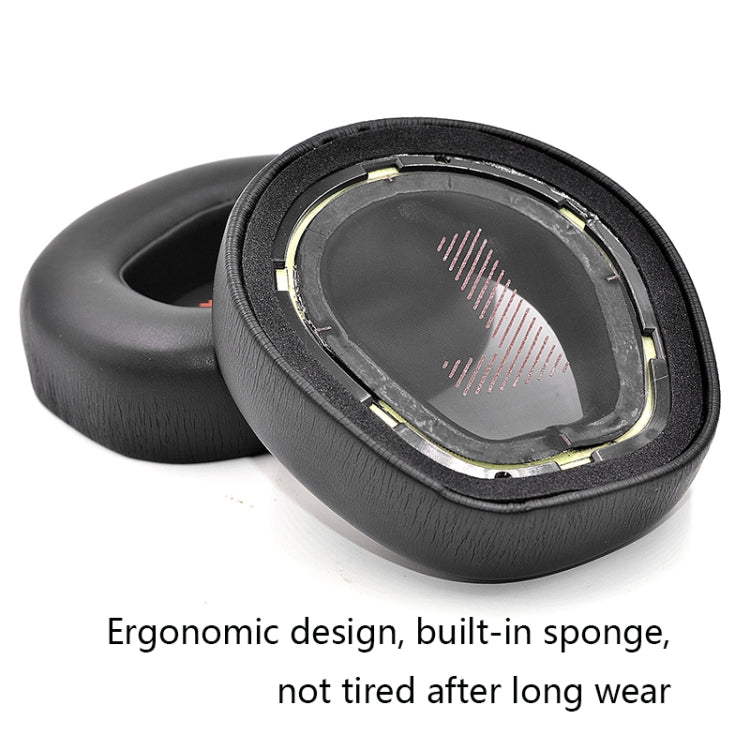 2 PCS Memory Foam Earmuffs For JBL Quantum ONE Wireless(Black) - Earmuff & Pad by buy2fix | Online Shopping UK | buy2fix