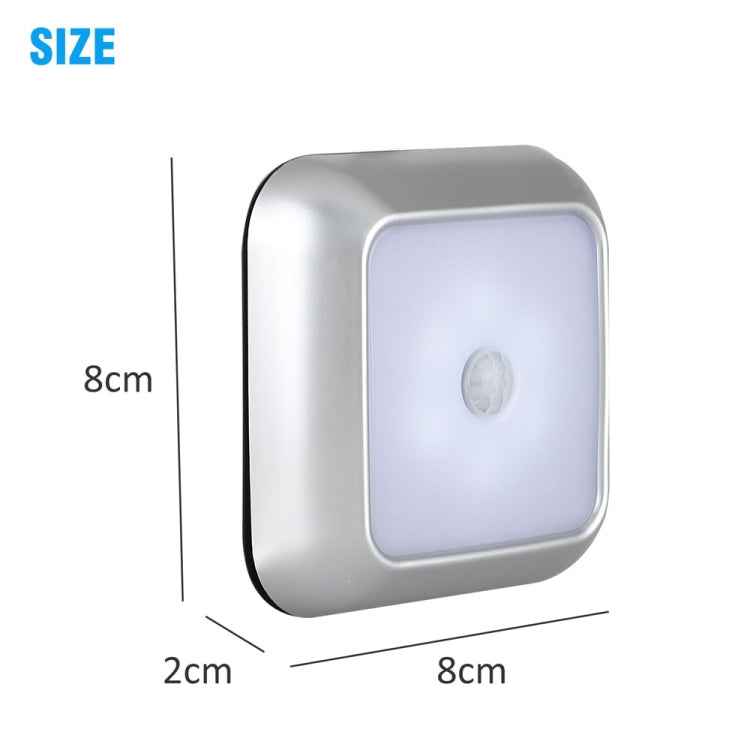 1143 Human Body Sensation Night Light Smart Home Sensing Lights, Light color: White Shell White Light - Sensor LED Lights by buy2fix | Online Shopping UK | buy2fix