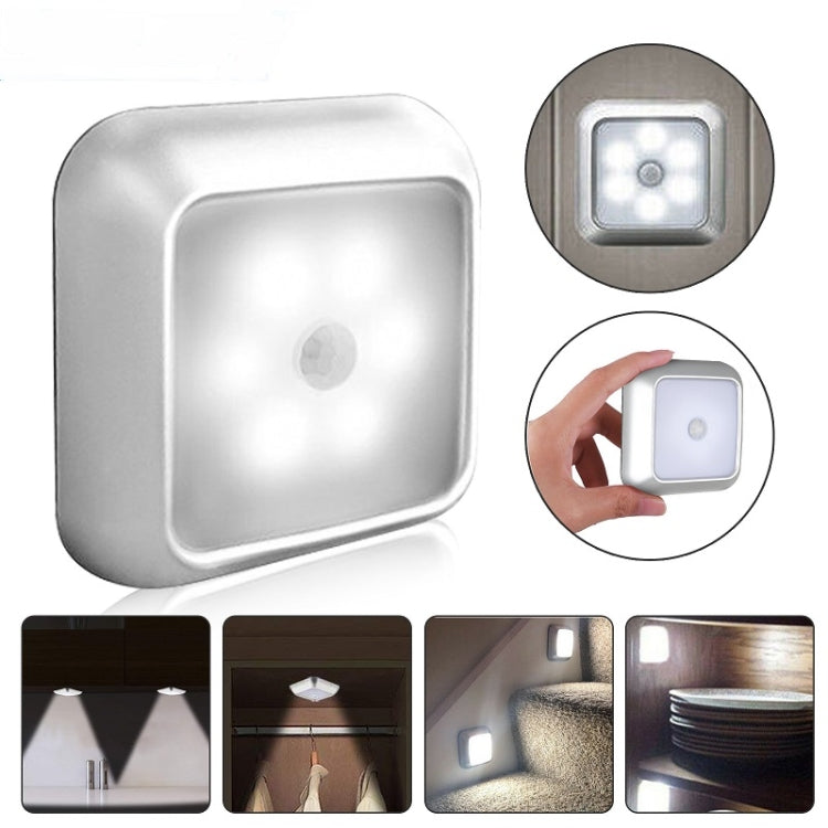 1143 Human Body Sensation Night Light Smart Home Sensing Lights, Light color: White Shell White Light - Sensor LED Lights by buy2fix | Online Shopping UK | buy2fix