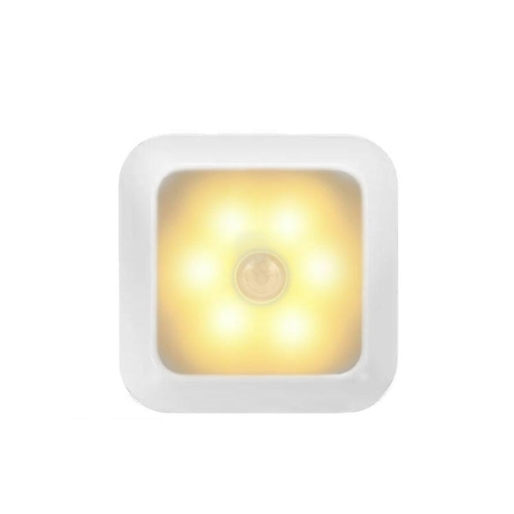 1143 Human Body Sensation Night Light Smart Home Sensing Lights, Light color: White Shell Warm Light - Sensor LED Lights by buy2fix | Online Shopping UK | buy2fix