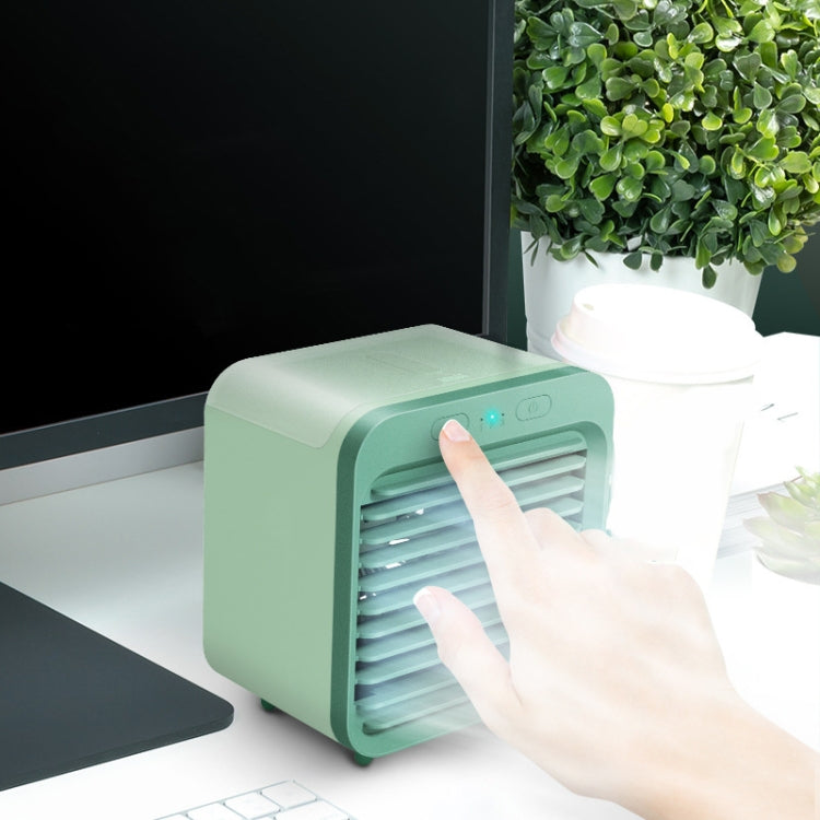 Desktop Humidification Spray USB Water-cooled Fan(Green) - Electric Fans by buy2fix | Online Shopping UK | buy2fix