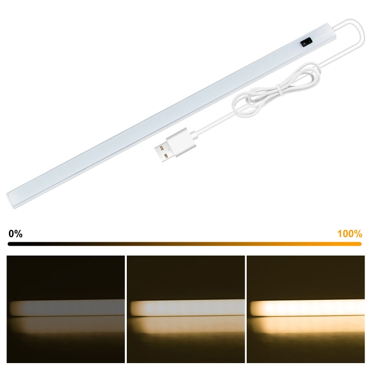30cm LED Induction Cabinet Lamp USB Smart Sensing Light Strip(Warm White) - Sensor LED Lights by buy2fix | Online Shopping UK | buy2fix