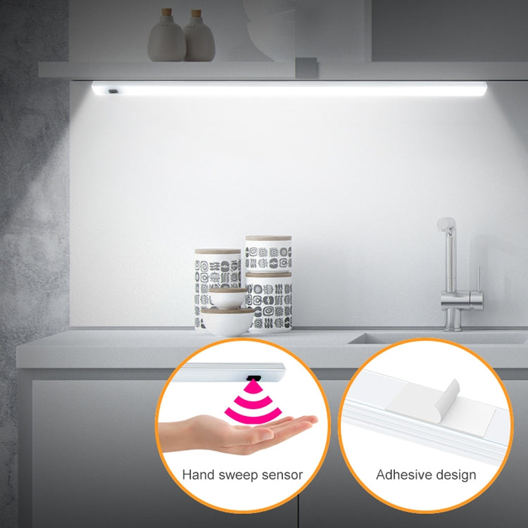 30cm LED Induction Cabinet Lamp USB Smart Sensing Light Strip(Warm White) - Sensor LED Lights by buy2fix | Online Shopping UK | buy2fix