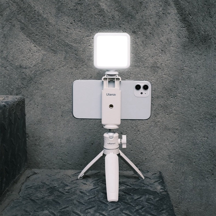 Ulanzi VL49 6W Small LED Video Light 5500K Dimmable Photography Soft Light Vlog Fill Light( White) - by Ulanzi | Online Shopping UK | buy2fix