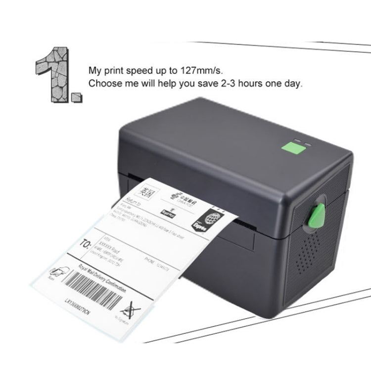 Xprinter XP-108B 4 Inch 108mm Label Printer Thermal Barcode Printer ,Model: USB - Receipt Printers by Xprinter | Online Shopping UK | buy2fix