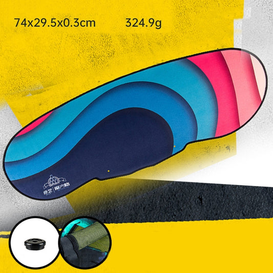 FLASH STAEKING Fast Stacking Cups Magic Cubes Competition Cushion Training Mat(Rainbow Terraces) by buy2fix