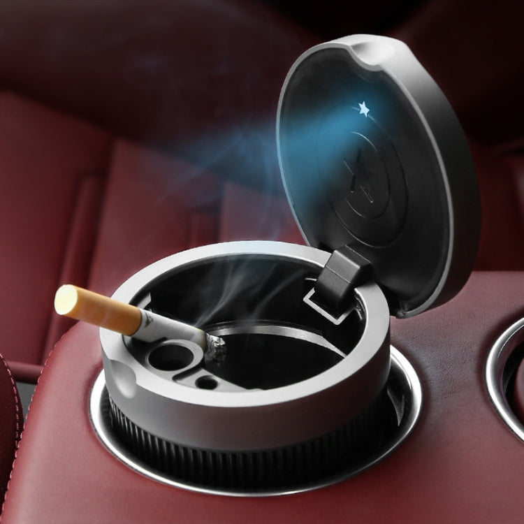 BEN.JACK Ashtray With Cover Personality Multi-Function Universal Car Ashtray(Dark Gray) by BEN.JACK