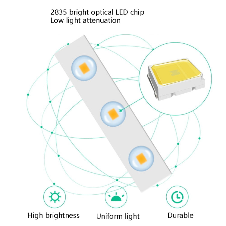10 in 1 LED Mirror Front Lamp USB Touch Sensor Switch Makeup Live Broadcast Fill Light - Sensor LED Lights by buy2fix | Online Shopping UK | buy2fix