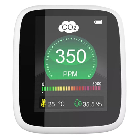 DM1308 CO2 Monitor Tester Indoor Air Quality 400-5000ppm Digital Carbon Dioxide Temperature Humidity NDIR Sensor - Air & Water Quality Tester by buy2fix | Online Shopping UK | buy2fix
