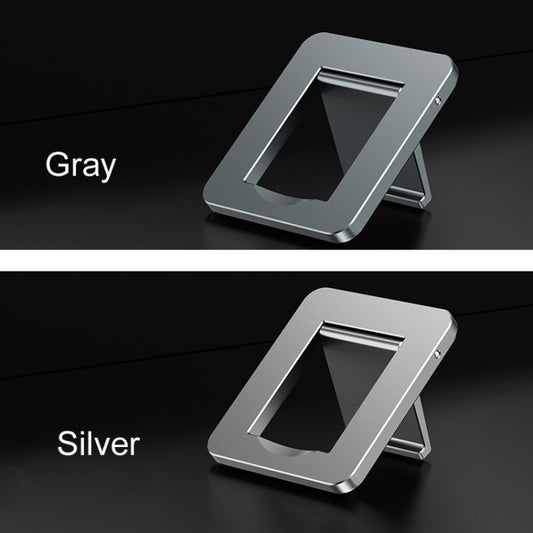 Oatsbasf 03321 Notebook Computer Invisible Height Increase Bracket Desktop Folding Storage Radiator(Silver) - Laptop Stand by buy2fix | Online Shopping UK | buy2fix