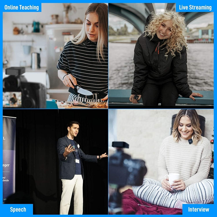 SYNCO Engragal Wireless Microphone System 2.4GHz Interview Lavalier Lapel Mic Receiver Kit For Phones DSLR Tablet Camcorder,Configuration G1 (A1) by buy2fix