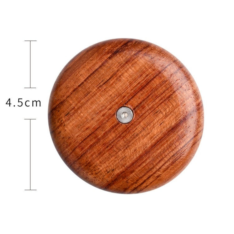 Bread Baguette Round Knife Wooden Double-Sided Bread Trimming Knife With 5 Blades, Specification: Pattern 1 Flower Pear Wood - Gadgets by buy2fix | Online Shopping UK | buy2fix