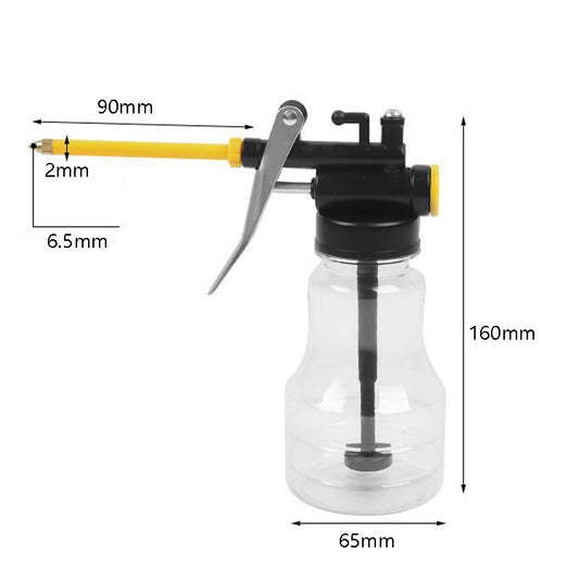 4 PCS CY-0085 Home Long Mouth Injection Device Machine Oil Pot Manual Lubrication Gear Oil Filler, Style: Transparent 250ml by buy2fix