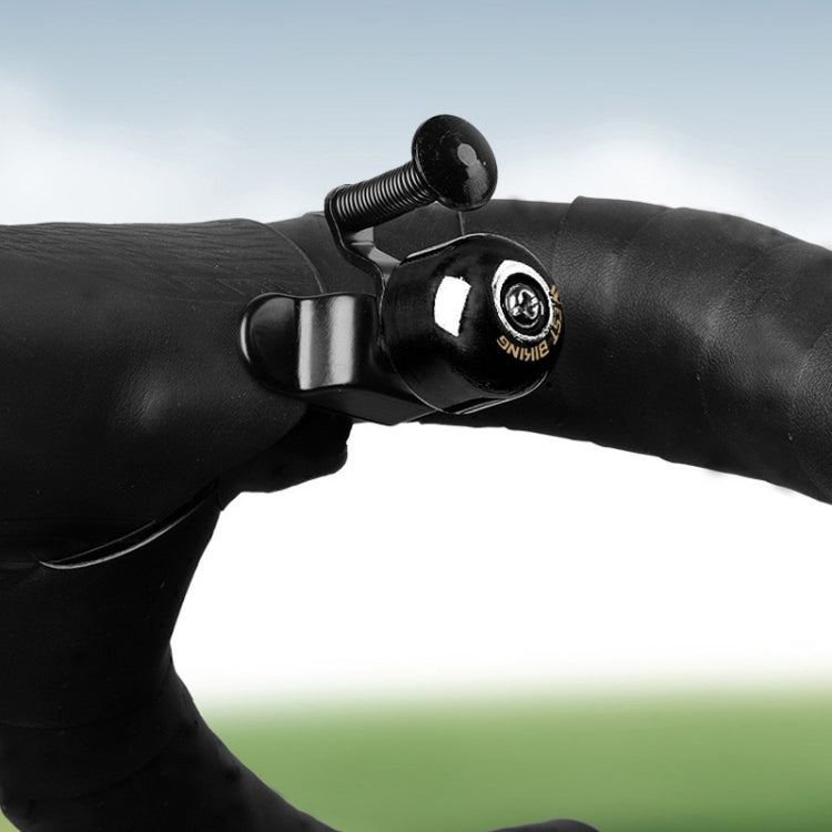 WEST BIKING YP1602782 Bicycle Bells With Supernouncing EVA Back Rubber Band Bell Combination Set(Colored Tape + Black Bell) by WEST BIKING