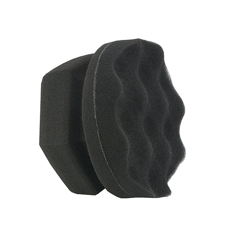Hand-Grabbing Waves High Density Car Tire Wax Sponge Leather Wax Sponge, Specification: Large - Car Washer & Accessories by buy2fix | Online Shopping UK | buy2fix