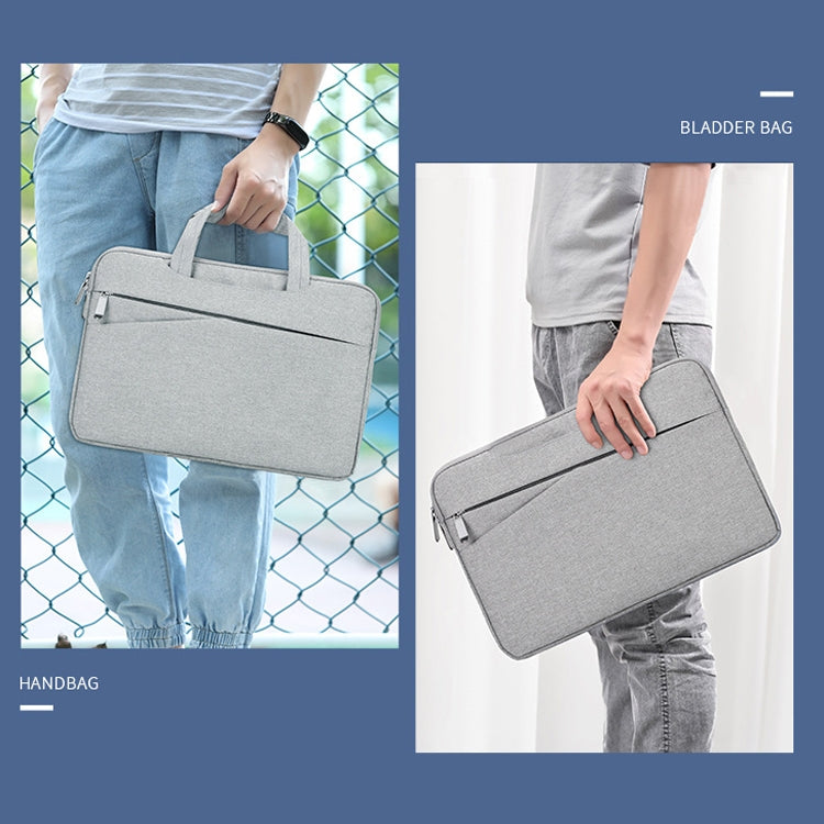 BUBM FMBX Laptop Liner Bag Business Computer Bag Large-Capacity Computer Handbag, Size: 15 inch(Black) by BUBM