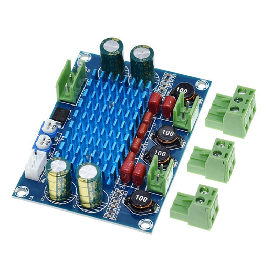 HW-447 High Power Digital Power Amplifier Board TPA3116D2 Chassis Dedicated Plug-in 5-28V Output 120W by buy2fix