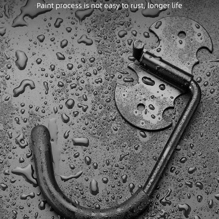 Bicycle Butterfly Wall Hanging Hook Parking Rack Hanging Wall Bicycle Display Stand(Wide Version Black) by buy2fix