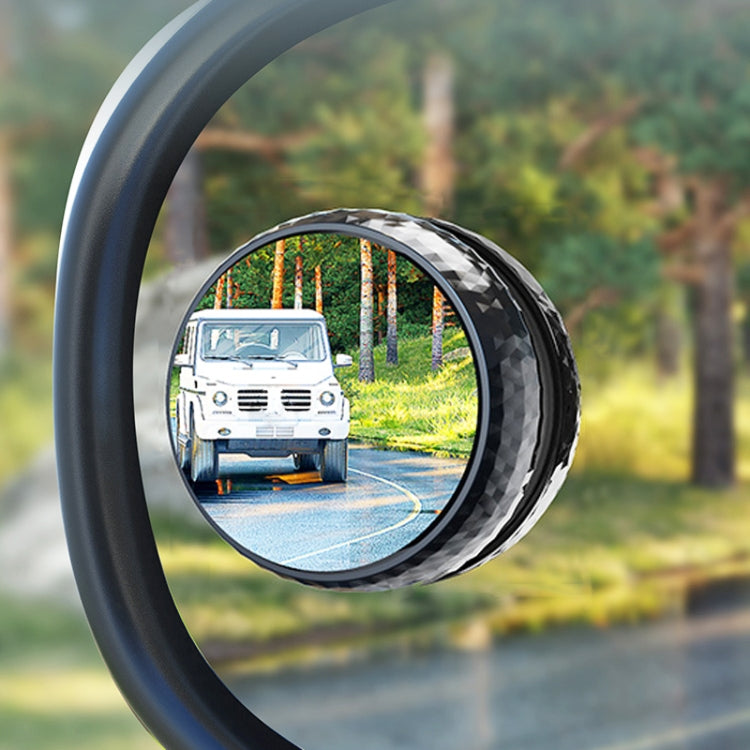 Repeated Disassembly Absorbing Car Back Vision Reversing Small Round Mirrors, Color: Black - Convex Mirror & Accessories by buy2fix | Online Shopping UK | buy2fix