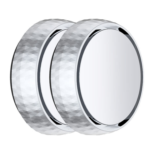 Repeated Disassembly Absorbing Car Back Vision Reversing Small Round Mirrors, Color: Silver by buy2fix