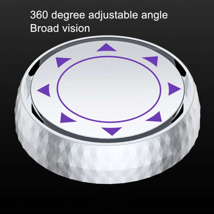 Repeated Disassembly Absorbing Car Back Vision Reversing Small Round Mirrors, Color: Silver - Convex Mirror & Accessories by buy2fix | Online Shopping UK | buy2fix