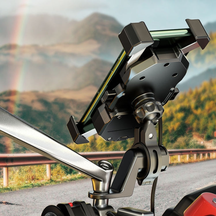 Kewig M11-C Motorcycle Bicycle Fixed Navigation Bracket Electric Car Takeaway Mobile Phone Holder by buy2fix