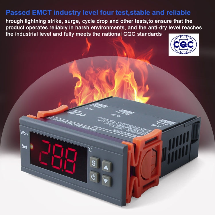 MH-1210W Digital LCD Temperature Controller Thermocouple Thermostat Regulator with Sensor Termometer, Temperature Range: -50 to 110 Degrees Celsius - Thermostat & Thermometer by buy2fix | Online Shopping UK | buy2fix