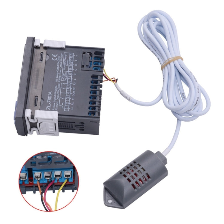 ZL-7801A Dual Output Intelligent Temperature And Humidity Conductor Automatic Temperature Conductor - Thermostat & Thermometer by buy2fix | Online Shopping UK | buy2fix