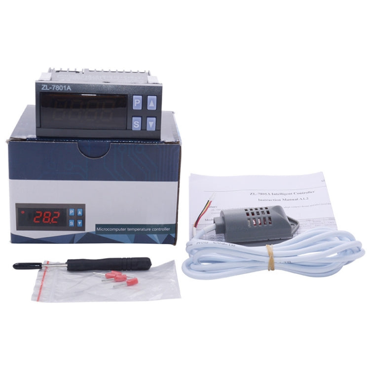 ZL-7801A Dual Output Intelligent Temperature And Humidity Conductor Automatic Temperature Conductor - Thermostat & Thermometer by buy2fix | Online Shopping UK | buy2fix