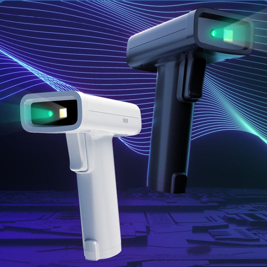 Deli Express Single Scanner Cashier Scanner, Specification: White Wired by Deli