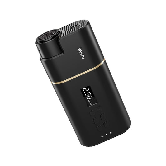YANTU A31 Car Smart Digital Display Air Pump Electric Portable Tire Pump, Specification: Wireless Version Black by YANTU