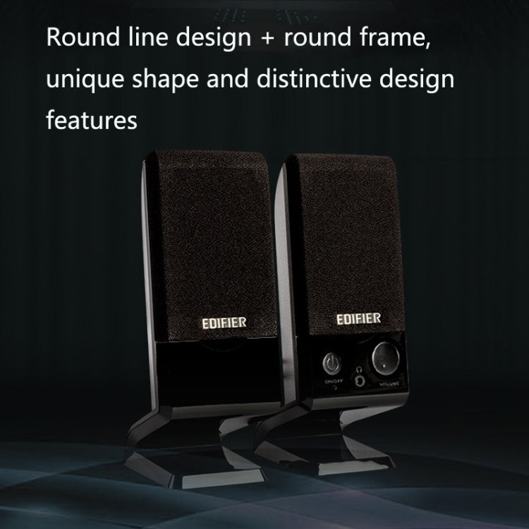 Edifier R10U Mini USB Laptop Speaker(Black) by Edifier