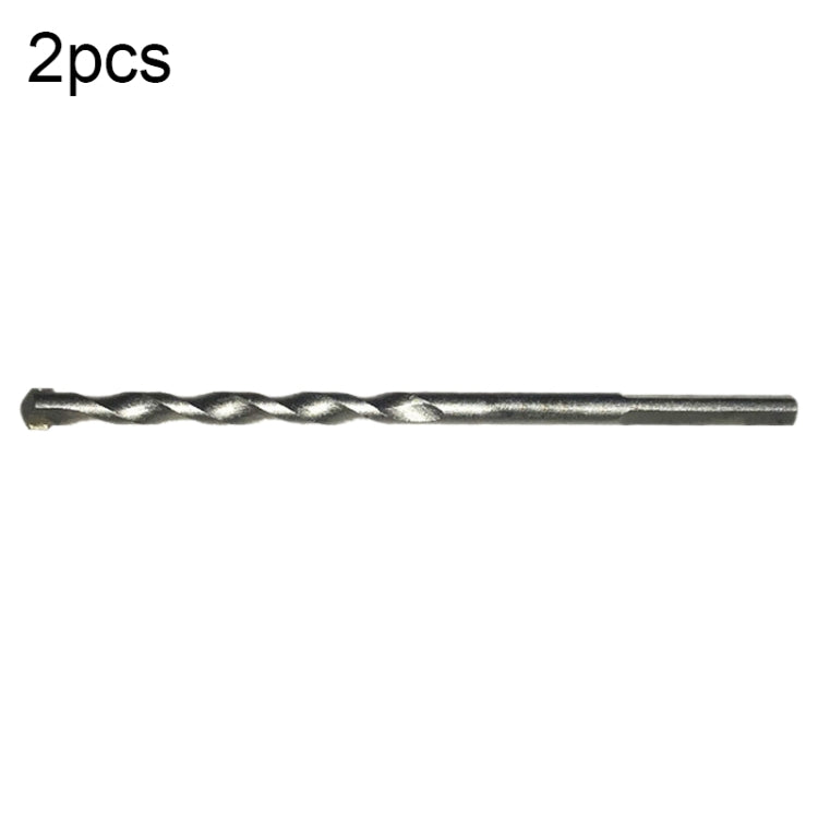 2pcs Hand Electric Drill Shock Drill Wall Mix Soil Cement Wall Construction Drill Bit, Model: 5x84mm Triangle Handle - Drill & Drill Bits by buy2fix | Online Shopping UK | buy2fix