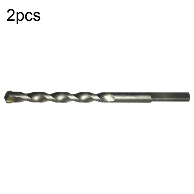 2pcs Hand Electric Drill Shock Drill Wall Mix Soil Cement Wall Construction Drill Bit, Model: 6x100mm Triangle Handle - Drill & Drill Bits by buy2fix | Online Shopping UK | buy2fix