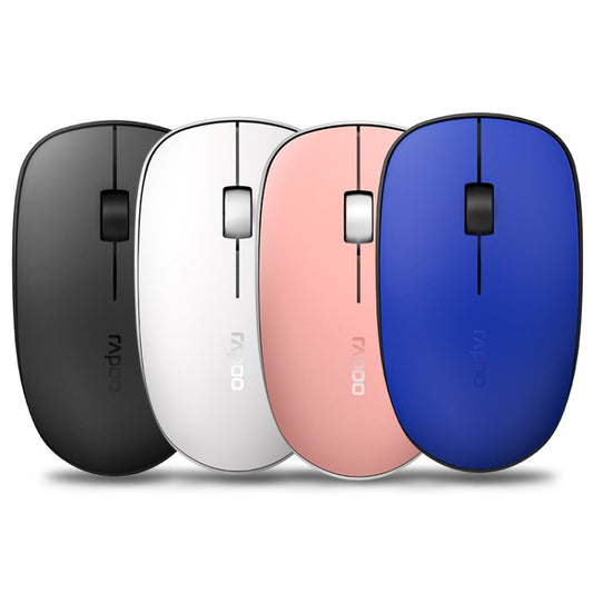 Rapoo M200G 1300 DPI 3 Keys Silent Wireless Mouse(Pink) by Rapoo