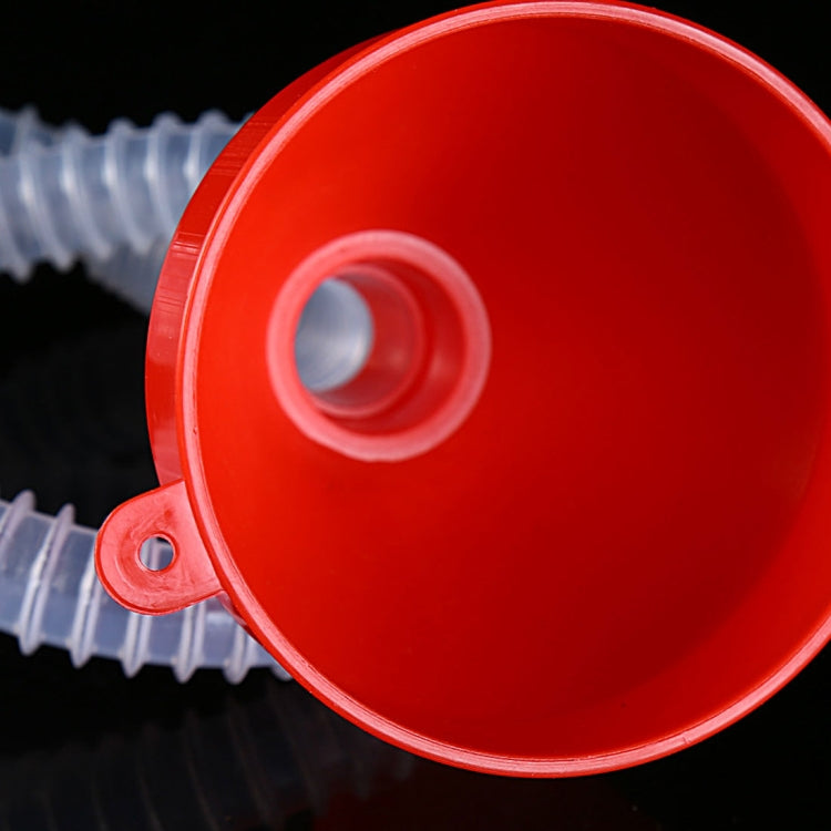 Pour Oil Tool Car Motorcycle Truck Vehicle Plastic Filling Funnel with Soft Pipe by buy2fix