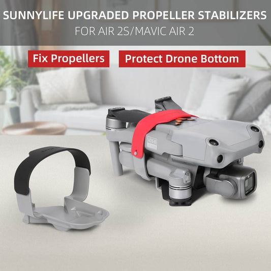 Sunnylife A2S-Q9358 Blade Holder Fixed Propeller Fixer Guard for DJI Air 2S / Mavic Air 2(Black) by buy2fix