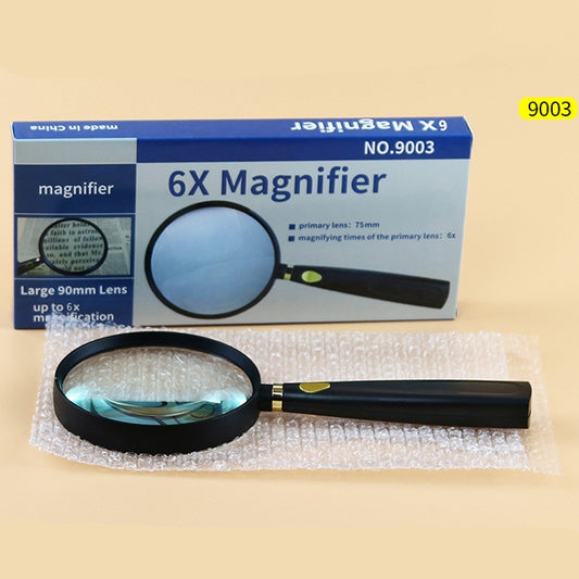 Children Science Education Elderly Reading Hand-Held Magnifying Glass, Specification: 75mm by buy2fix