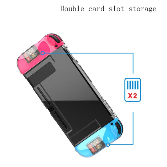 DSS-139 All-Inclusive Transparent Light And Thin Protective Case For Nintendo Switch Console, Model: DSS-139(Transparent) by buy2fix