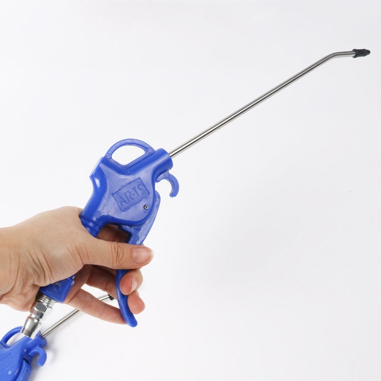 Large Air Volume Metal Pneumatic High-Pressure Dust Collector Dust Blowing Pneumatic Tool, Specification: Long, Random Color Delivery by buy2fix