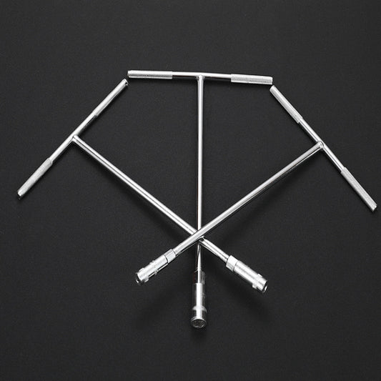 T-Wrench Car Assembly Repair Sleeve Wrench Hexagon Lengthening Socket, Specification: 6mm by buy2fix