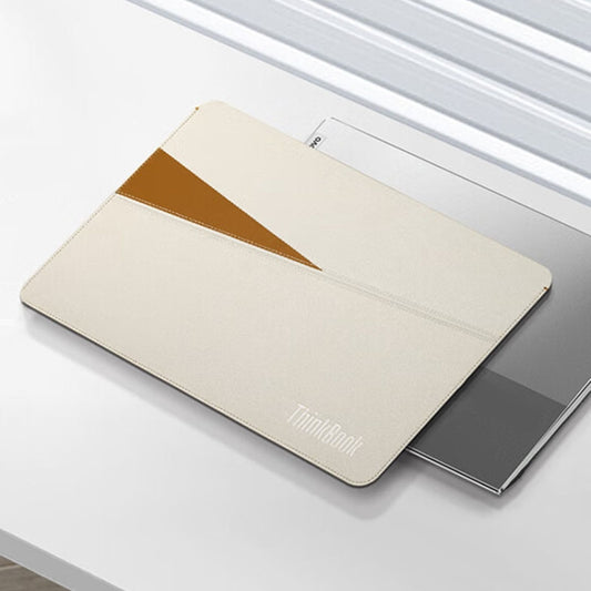 Lenovo ThinkPad Waterproof and Wear-resistant Stitched Leather Laptop Sleeve Bag by Lenovo